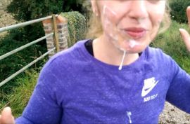 На свежем воздухе отодрал бабу