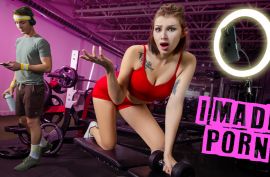 Спортивная телочка села мужику на лицо