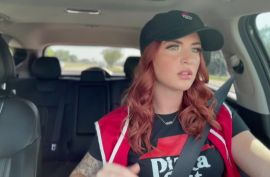 Рыженькая баба согласилась соснуть хуй