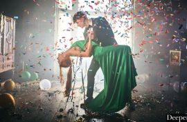 Рыженькая самка в порнухе